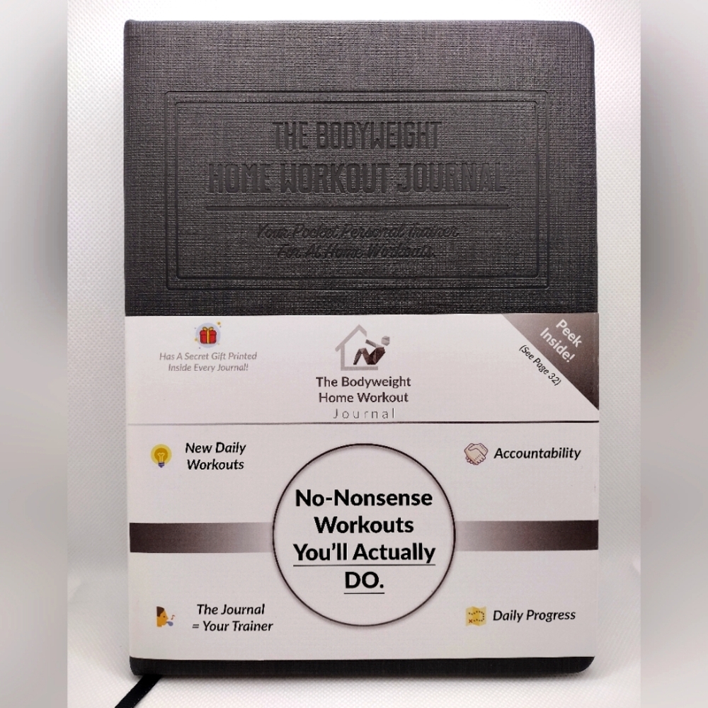 Habit Nest ~ The BODYWEIGHT Home Workout Journal